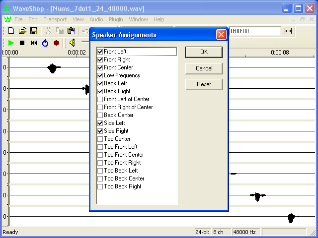 WaveShop Speaker Assignments