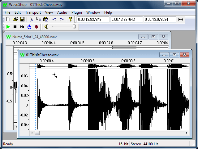 WaveShop Drag Zoom